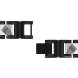 TUNGSTEN FACET LINK BRACELET