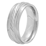 WEAVE & MILGRAIN BAND