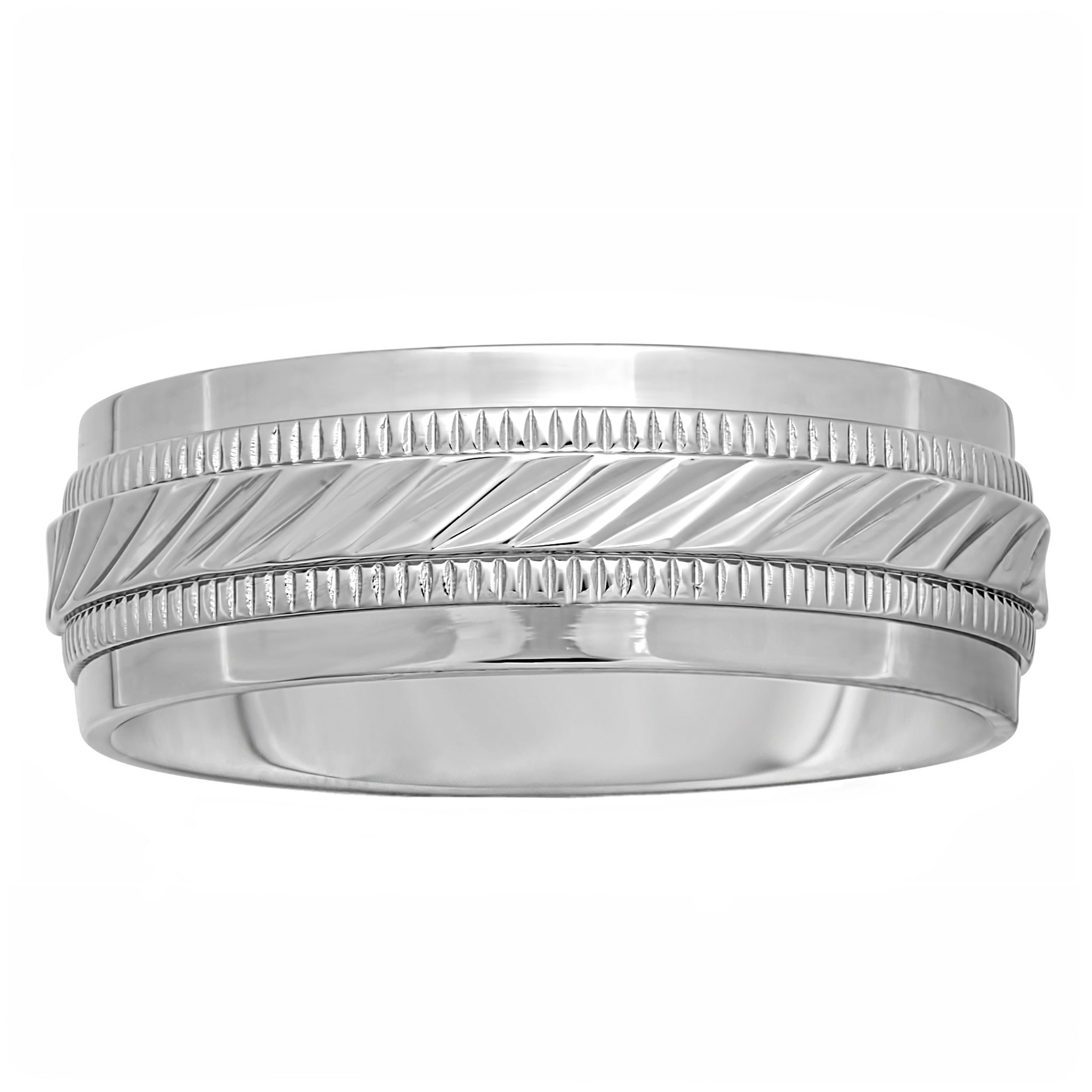 WEAVE & MILGRAIN BAND