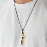 LORD'S PRAYER CROSS PENDANT