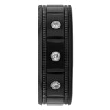 DIAMOND MILGRAIN EDGE BAND