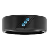 SLANT BAND WITH DIAMONDS