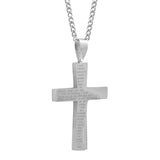 LORD'S PRAYER CROSS PENDANT
